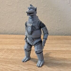 Super7 ReAction Mechagodzilla Grey Toho Godzilla 4 Inch Action Figure MG Logo